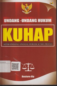 Undang undang hukum KUHAP