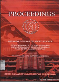 prosiding : National seminar of sport science 