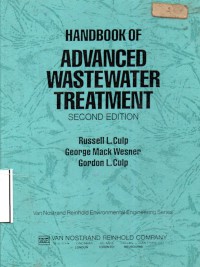 Handbok of advanced wastewater
