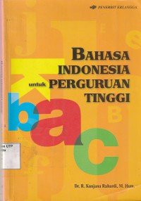 Bahasa indonesia  untuk perguruan tinggi