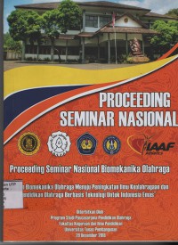 Prosideing : seminar nasional biomekanika olahraga