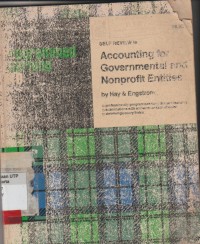 Accounting for governmental and nonprofit entities