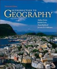 Introduction to geography thirteenth edition