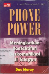 Phone power meningkatkan keefektifan berkomunikasi di telepon
