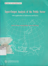 Input Output Analysis of the Public Sector with application to Indonesia and Korea