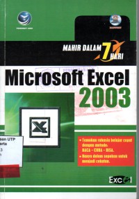 Mahir dalam 7 hari microsoft excel 2003