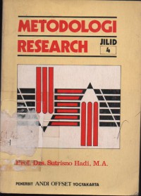 Metodologi research jilid 4