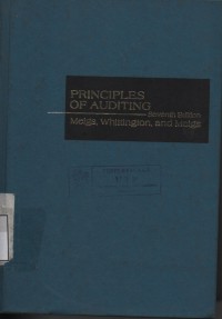 Study guide to accompany principles of auditing