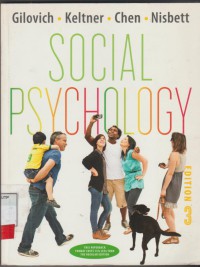 Social psychology edisi 3
