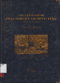 The language of post-modern architecture edisi 7