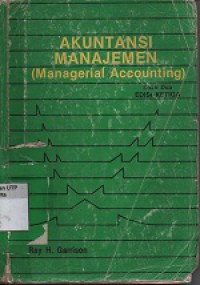 Akuntansi manajemen. Edisi 2, buku ketiga
