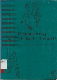 Image of Coaching a cricket team