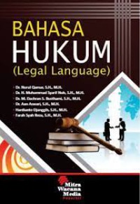 Bahasa hukum (legal language)