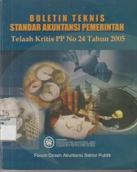 Buletin teknis standar akuntansi pemerintah