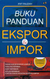 Buku panduan ekspor impor