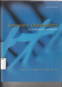 Behavior in organizations an experiential approach