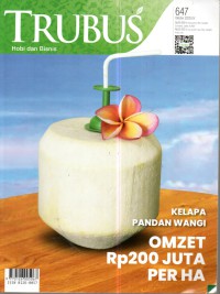 Trubus: kelapas pandan wangi  omzet rp 200 juta per ha