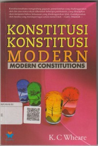 Konstitusi konstitusi modern