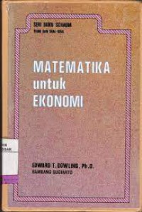 Image of Matematika untuk ekonomi