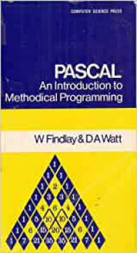 Pascal an introduction to methodical programming