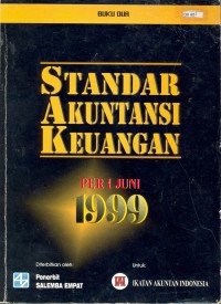Standar akuntansi keuangan buku 2 : per 1 juni 1999