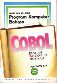 Teori dan aplikasi program komputer bahasa cobol