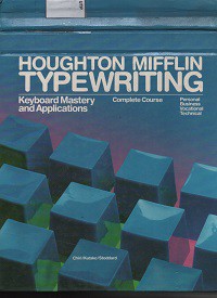 Houghton mifflin typewriting