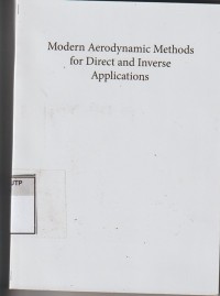 Modern Aerodynamic methods for direct and inverse applications