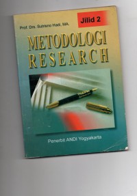 Metodologi research  (jilid 2)