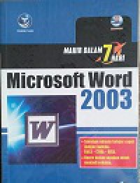 Mahir dalam 7 hari microsoft word 2003