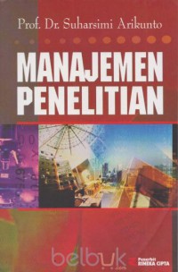 Manajemen penelitian