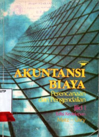 Akuntansi biaya perencanaan dan penendalian