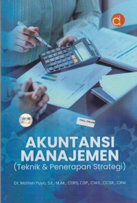 Image of Akuntansi manajemen (teknik&penerapan strategi)