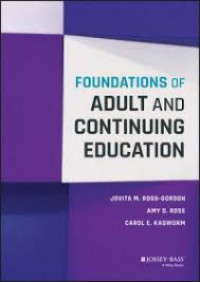 Fundations of adult and continuing education