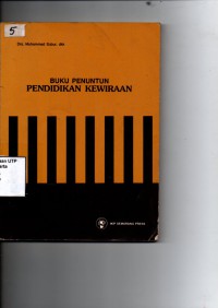 Buku penuntun pendidikan kewiraan