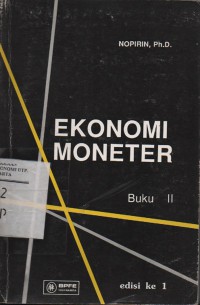 Ekonomi moneter  buku 2